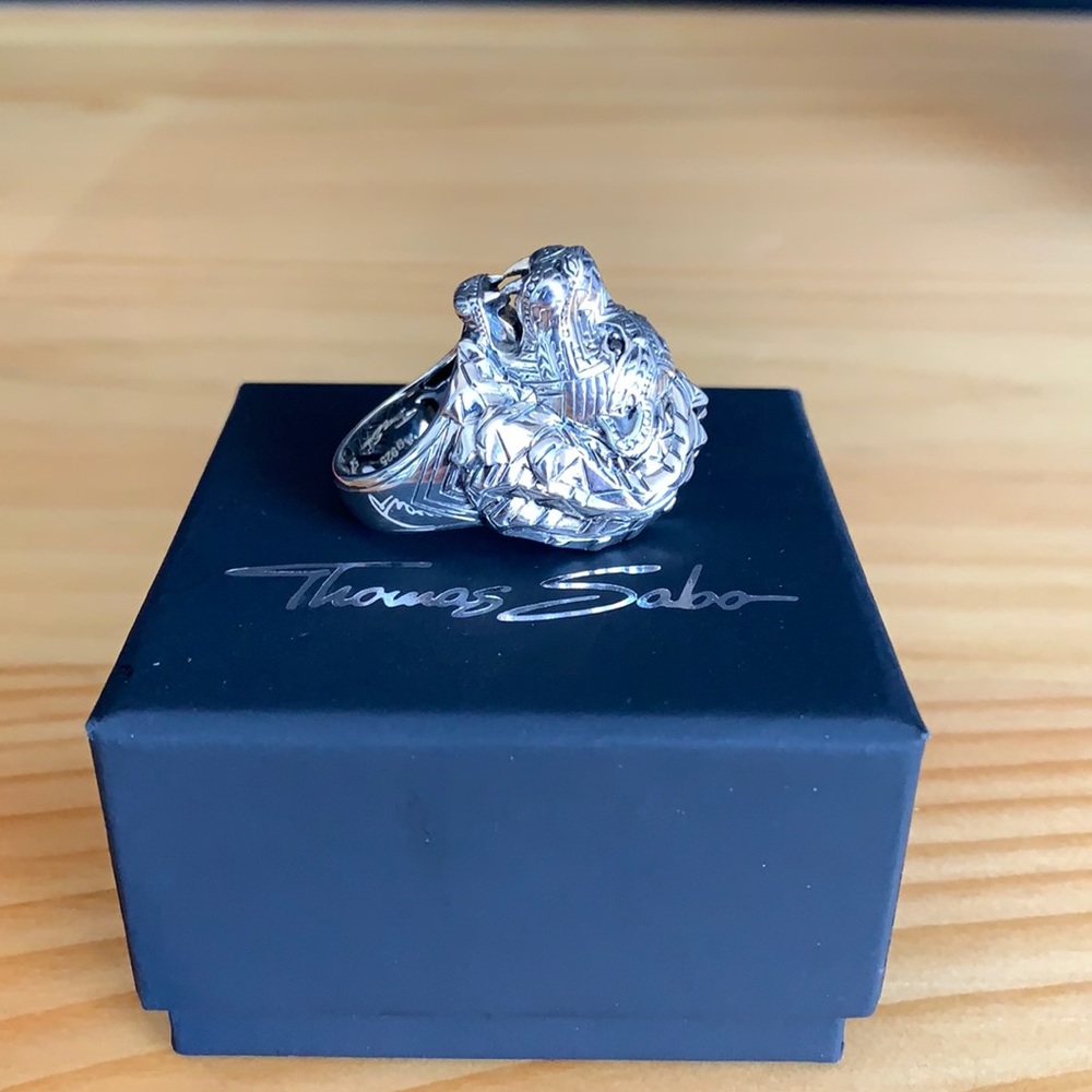 Thomas Sabo Sterling silver Lion Ring